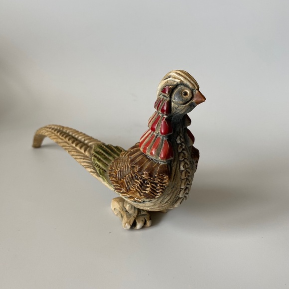 Artesania Rinconada Pheasant Figurine Collectible 1990s Vintage - Picture 7 of 9